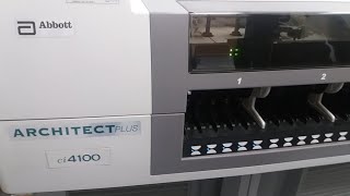 Abbott Architect Ci 4100 Analyzer [upl. by Gerhard]