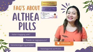 Althea Pills FAQ  More information and deeper explanation in using this pill [upl. by Clayborne]