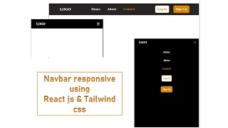 navbar responsive react js amp tailwind css أجي تفهم بالدارجة المغربية [upl. by Hadrian]