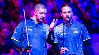 Van Boening amp Styer vs Shaw amp Ouschan  Match Four  2022 Mosconi Cup [upl. by Eadahc352]