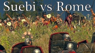 Total War Rome 2 Online Battle Video 26 Suebi Vs Rome [upl. by Ased653]