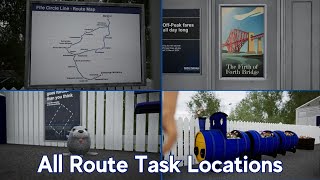 All Route Task Locations  Fife Circle Line  Train Sim World 4 [upl. by Teresina708]