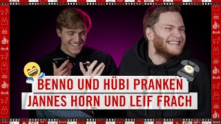 TELEFONPRANK mit BENNO Schmitz und Timo HÜBERS [upl. by Yllet]