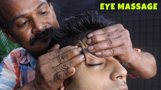 Head Massage amp Forehead Tapping by Manoj Master  Relaxing Hair Scratching  Neck Cracking  ASMR [upl. by Yahsal]