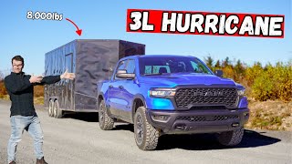 Ram 1500 3L HURRICANE Twin Turbo I6 Engine Review  CAN IT TOW [upl. by Orual]