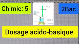 dosage acido basique  2Bac [upl. by Valentina]