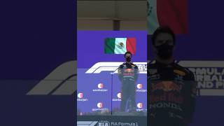 Este fin de semana se canta el HIMNO NACIONAL MEXICANO 🥵🏎️🔥 checo checoperez sergioperez [upl. by Carlyle462]