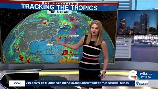 Tracking the Tropics Fiona strengthens to Category 3 hurricane [upl. by Hsizan]