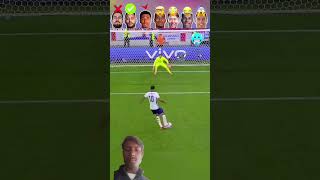 RonaldoVS Neymar VS van dijk VS Bellingham VS Rashford VS jorginho VS Son  penalty mind games [upl. by Anilak102]