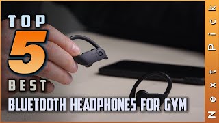 Top 5 Best Bluetooth Headphones for Gyms Review in 2024 [upl. by Cha835]