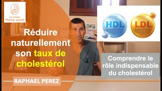 Comment réduire son taux de cholestérol sans médicament  HDL LDL athérome [upl. by Wendolyn]