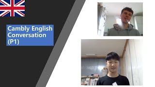 Cambly English Conversation with fun tutor Tom Part 1 [upl. by Gena256]