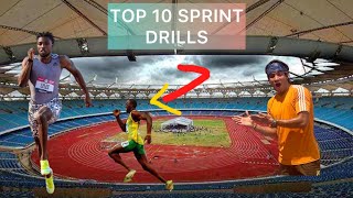 TOP 10 SPRINT DRILLSMAKES YOU FAST💨 Ddevansh [upl. by Hnim]