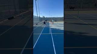 When you do everything right besides the putaway 😭 pickleball short [upl. by Norred]