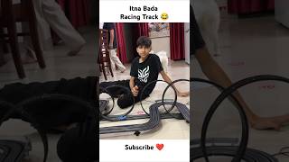 Itna Bada Racing Track 😂 shorts thepiyushshorts souravjvlogs piyushjocgaming trending [upl. by Weld]