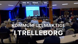 Kommunfullmäktige i Trelleborg 211129 [upl. by Ynohtna]