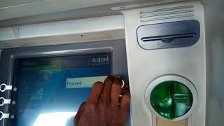 karatbars Mastercard withdrawal at Ghana ATM [upl. by Ensign]