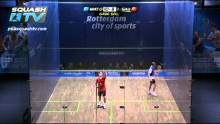 Squash  Nick Matthew v Gregory Gaultier  2011 PSA WORLD SQUASH OPEN Final Highlights [upl. by Einot]