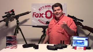 Review Hog and Pig Saddle plus the New Bog Death Grip Shooting Tripod systems available at Fox Optic [upl. by Sibel]