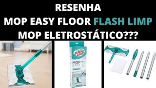 COMO FUNCIONA MOP EASY FLOOR FLASH LIMP VASSOURA JAPONESA  MÁGICA MOP ELETROSTÁTICO [upl. by Sykes]