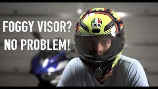 How to install AGV Pinlock Fog Resistant Lens [upl. by Eivol]