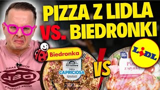 GOTOWA PIZZA Z LODÓWKI Z LIDLA vs BIEDRONKI  GDZIE LEPIEJ KUPIĆ [upl. by Kirtley]