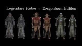 Legendary Robes Dragonborn Edition ★ Mod SKYRIM [upl. by Winton]