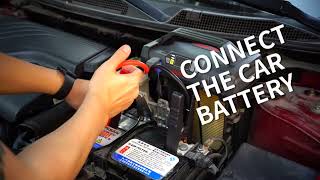 How to jump start using the LOKITHOR JA301 [upl. by Noslrac119]