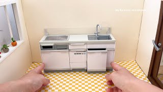 Mini kitchen set installation ✨ ASMR ✨ [upl. by Catriona204]