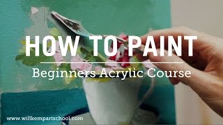 Beginners Acrylic Painting Course [upl. by Nelag]