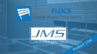 Mega FLOCS Paddle Wheel Flocculators Overview [upl. by Banquer425]