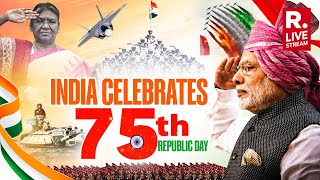 Republic Day 2024 75th Republic Day Parade  PM Modi amp Macron  26 January Parade [upl. by Anecuza]