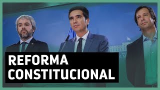 Gobierno se abre a reforma constitucional por proyecto de Fuerzas Armadas [upl. by Aronos]