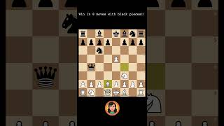 WIN AT CHESS in 8 MOVES  Chess Tricks Chess [upl. by Nerej]