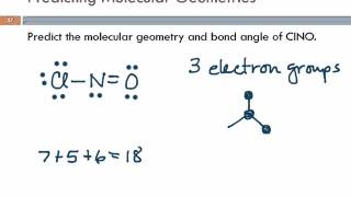 104 VSEPR Theory Predicting Molecular Geometries [upl. by Reema]