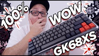 A MUST SEE KEYBOARD Epomaker GK68XS Review [upl. by Cadmann]