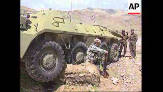 TAJIKISTAN RUSSIAN TROOPS CLASH WITH REBELS [upl. by Letisha]