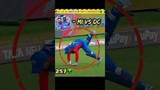 MI vs DC  Match के Top 5 Moments 😱 [upl. by Janos]