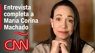 Entrevista completa a María Corina Machado candidata presidencial opositora venezolana [upl. by Mathilda]