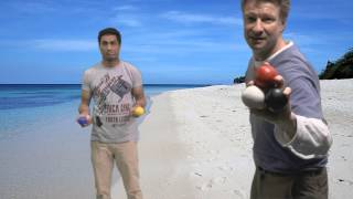 How To JUGGLE 3 Balls [upl. by Aihsema]