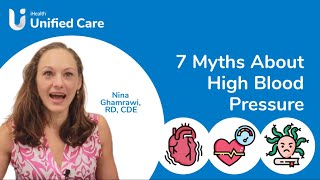 iHealth Unified Care  7 Myths About High Blood Pressure [upl. by Ahsieyt]