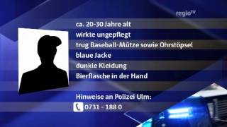 SEK Einsatz in Ulm Bewaffneter gefasst Regio TV Schwaben [upl. by Erleena]