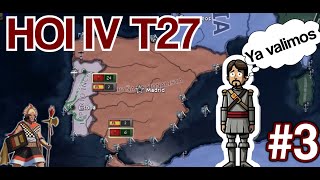 HOI IV T27 Ep3  Dando el Gran Paso [upl. by Ahsiekrats]