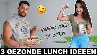 3 GEZONDE LUNCH IDEEEN  simpel en makkelijk mee te nemen [upl. by Botti495]