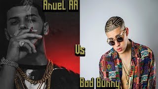 Quien es el Rey Del Trap Anuel aa Vs Bad Bunny [upl. by Arinayed]