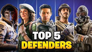 Top 5 Defenders in Rainbow Six Y9S3 [upl. by Vareck]