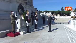 2 Giugno la cerimonia allAltare della Patria [upl. by Rainie653]