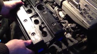 Replacing the valve cover gasket on a 2008 Suzuki Reno [upl. by Yentuoc534]