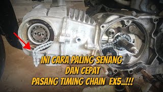 Cara Pasang Timing Chain Paling Mudah Dan Senang 🔥🔥🔥 [upl. by Adaven]