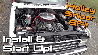 Installing A Complete Holley Sniper EFI System On The V8 Swapped S10 S10 Restomod Ep20 [upl. by Oileduab]